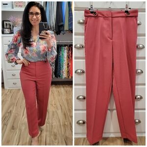 Ann Taylor Pink Salmon Pants